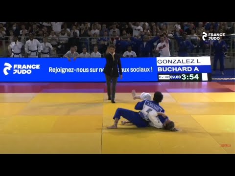 Amandine Buchard - PSG Judo vs ESBM Judo | French Championship by 1D Club
