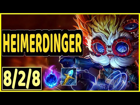 HEIMERDINGER VS QUINN - 8/2/8 KDA TOP GAMEPLAY
