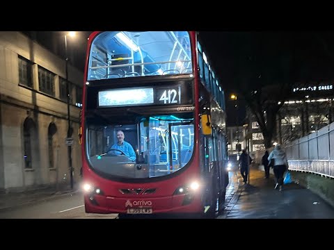 *Kickdown!* Arriva London South Wright Gemini 2DL VDL DB300 DW269 LJ59 LWS Route 412