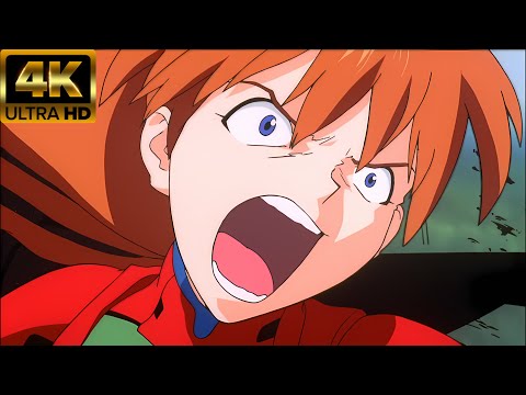 Asuka vs Eva Unit 4K - End of Evangelion - Mitsuo Iso Cut