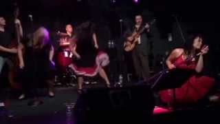 "Hound Dog" performed by Rio and the Rockabilly Revival LIVE (ala Big Mama Thornton &amp; Elvis Presley)