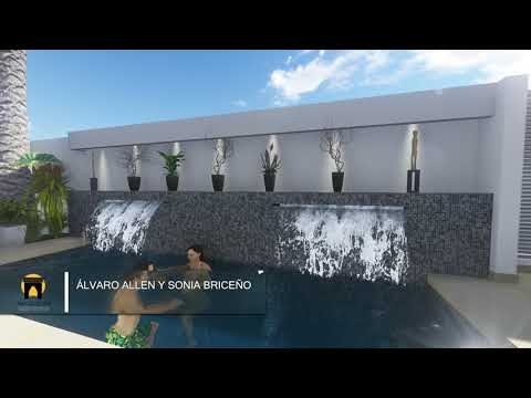 Alberca Alvaro Allen y Sonia Briceño