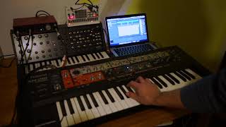 Dua Lipa - New Rules (Initial Talk remix) LIVE SYNTH VERSION