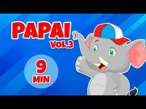 Papai Vol. 3 - Giramille 9 min | Desenho Animado Musical