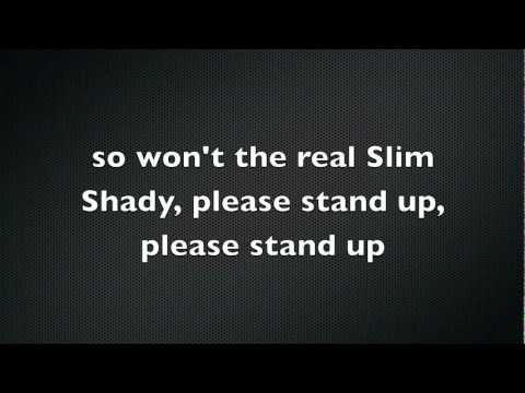 Eminem – The Real Slim Shady Lyrics (HD) | IT'S ALL IN A SONG