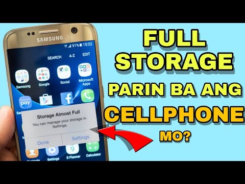 GANITO GAWIN MO PARA MAWALA ANG FULL STORAGE SA CELLPHONE MO | JOVTV