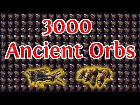 PATH OF EXILE 3.17 - 3000 ANCIENT ORBS VS. BELTS - THE SEARCH FOR HEADHUNTER AND MAGEBLOOD!!