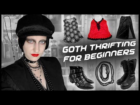Beginners Guide to Thrifting Your Goth Wardrobe