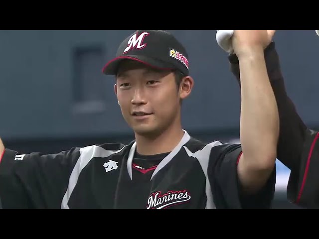 マリーンズ・関谷投手ヒーローインタビュー 2016/8/6 Bs-M