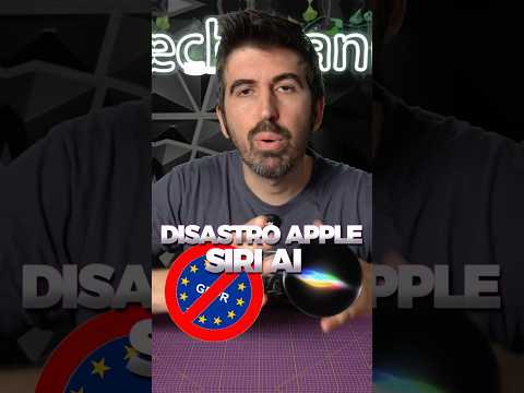 DISASTRO APPLE con SIRI AI e iOS 27 in Europa!