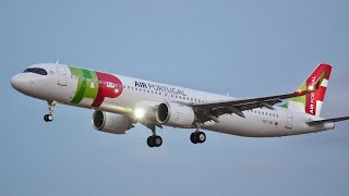Brand New TAP Air Portugal CS-TJU Delivery Flight at Lisbon Airport