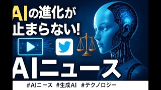 AI最新情報：動画生成、画像生成、SNS連携、基礎技術、法規制…1週間のAIニュース総まとめ
