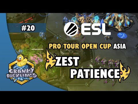 Zest vs Patience - PvP | ESL Open Cup #20 Asia | Weekly EPT StarCraft 2 Tournament