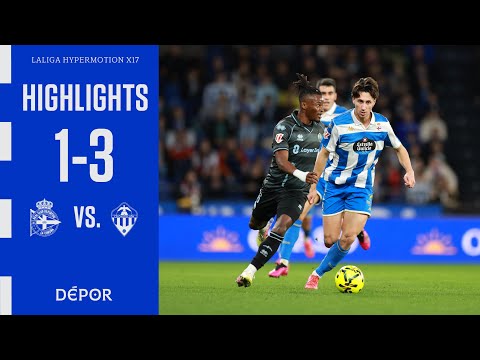 Resumen del RC Deportivo 1 - 3 C.D. Castellón