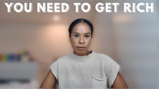 Don't marry a rich man, become one. Here's how