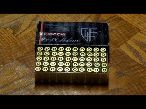 Fiocchi 9mm Makarov Ammunition Review