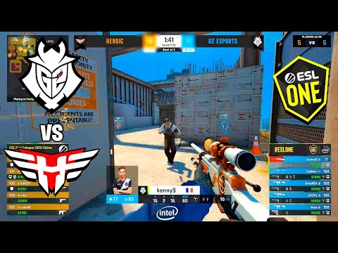 Epic Semi-Finals|| G2 Esports VS Heroic|| ESL One Cologne 2020-EU