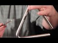 TRE-HS06 TreeWorks Chimes 6-inch Triangle, NEW video! thumbnail