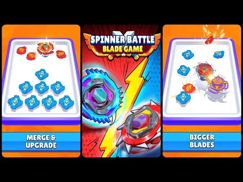 Spinner Battle Merge Attack Mobile Gameplay Android (Download Game) - YouTube
