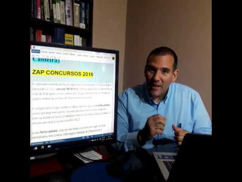 TRE-SP 2016 - CURSO GRATUITO Matérias Principais  EDITAL PUBLICADO