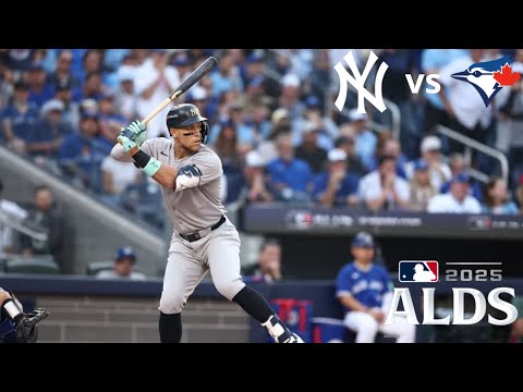 New York Yankees vs Toronto Blue Jays ALDS Game 1 Full Game | 10/4/25