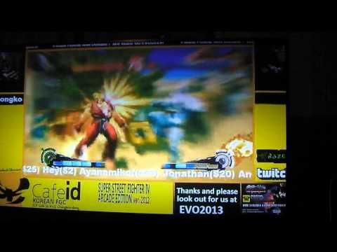 Cafe ID Poongko (Seth) vs.PUNKLEI (Ken) SSF4:AE 2012 XBL Match