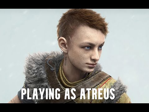 FIRST TIME PLAYING AS ATREUS (GOD OF WAR RAGNAROK) (PS5)