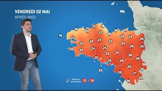 Illustration de l'actualité La météo de votre vendredi 2 mai 2025
