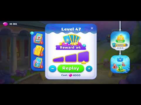 Fishdom solitaire gameplay level 47