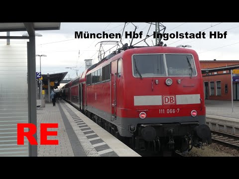 Br 111 + Dostos 2. Generation Mitfahrt München Hbf - Ingolstadt Hbf | Sounderlebnis pur!