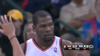 preview picture of video 'Durant ATTACKS the Rim   Miami Heat Vs Oklahoma City Thunder   02   14   2013   NBA 2012   13 Season'