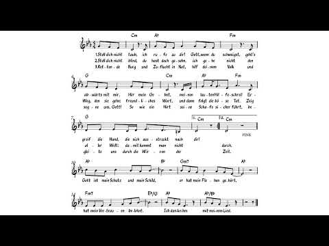 Psalm 28   Stell dich nicht taub (Klavier)