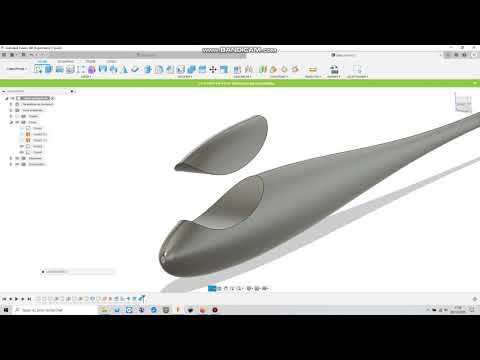 Tuto fuselage Fusion360 1/2