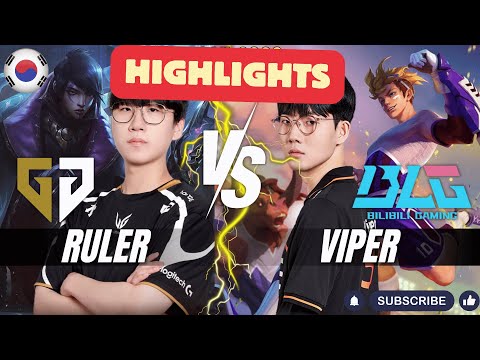GEN Ruler vs BLG Viper HIGHLIGHTS - Ruler APHELIOS vs Viper EZREAL ADC - Patch 26.3 KR Ranked