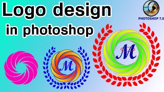 how to make logo in photoshop 7.0 | how create a logo, How can I create a logo for free ?