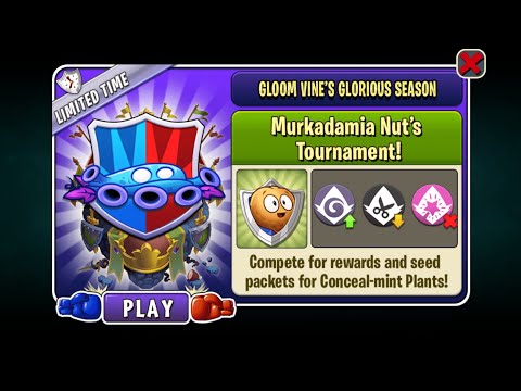 PvZ 2 Arena: Week 158, Murkadamia Nut - 9.87 Million (Free Plants Only), S25