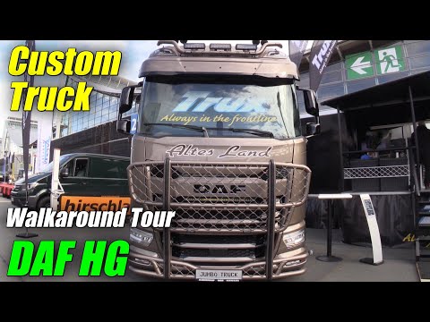 Custom Truck !!! 2022 DAF HG Trux Accessorized
