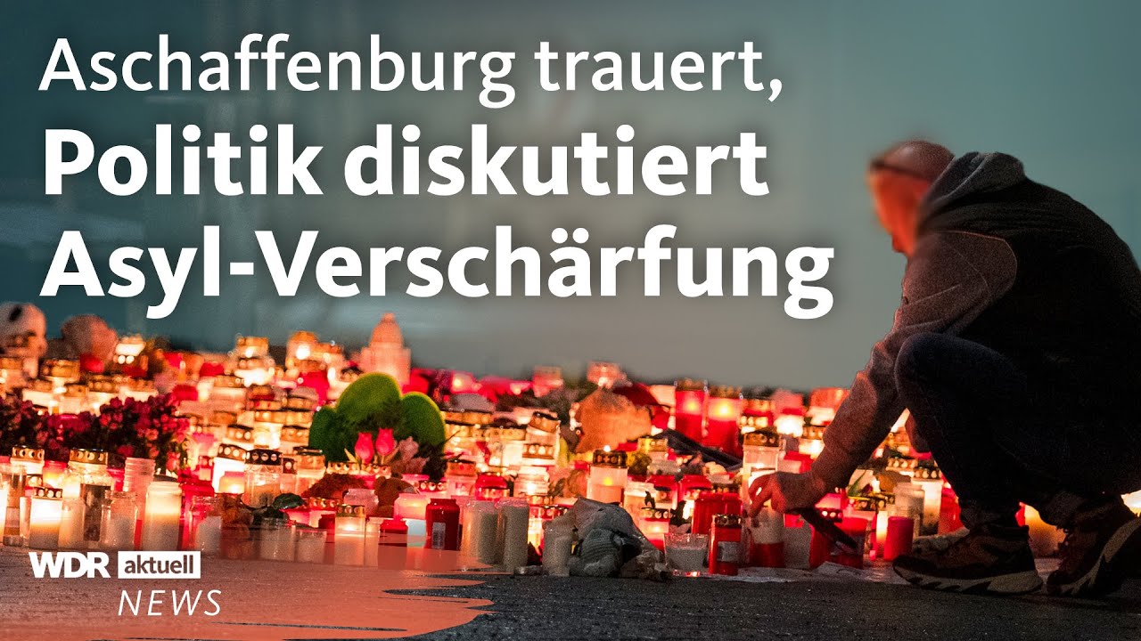 Debatte nach Messerangriff in Aschaffenburg: Brauchen wir eine härtere Asylpolitik? | WDR aktuell