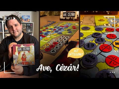 Ave, Cézár! Játékbemutató - Mit Játsszunk?