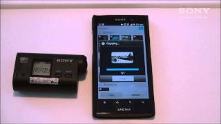 Sony Action Cam Wi-Fi: Transferring Content to Android Device via Playmemories Mobile App