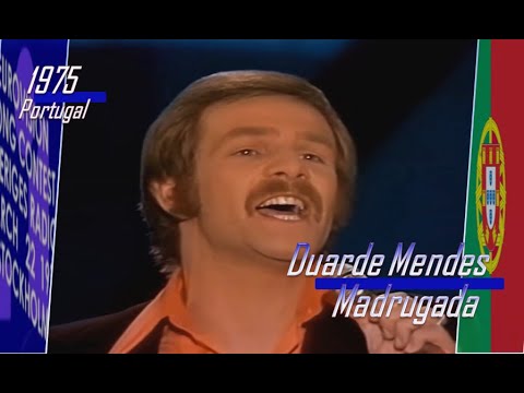 eurovision 1975 Portugal 🇵🇹 Duarde Mendes - Madrugada ᴴᴰ