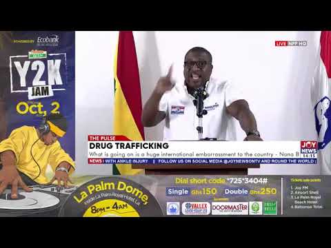 NPP accuses Mahama government of allowing Ghana to become drug transit hub  | The Pulse (22-9-26)