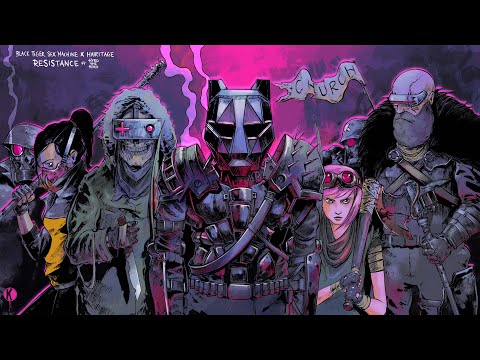 Black Tiger Sex Machine x Hairitage - Resistance ft. Hyro The Hero (Lyric Video)