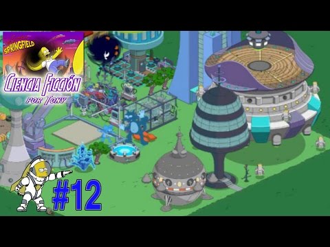 Los Simpson Springfield "Ciencia Ficción, Cap. 12 - Oficinas Champiñón y Bóveda móvil" por Tony