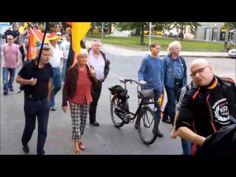 BärGiDa Patrioten  -77-  20.06.2016 Teil 8  Spaziergang zur Friederichstraße