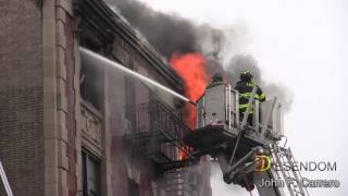 preview picture of video 'Esendom Fire in Hamilton Heights New York'