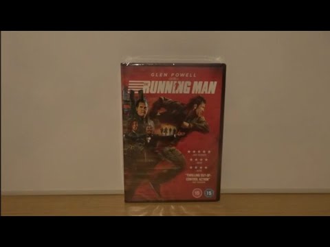 The Running Man 2025 (UK) DVD Unboxing