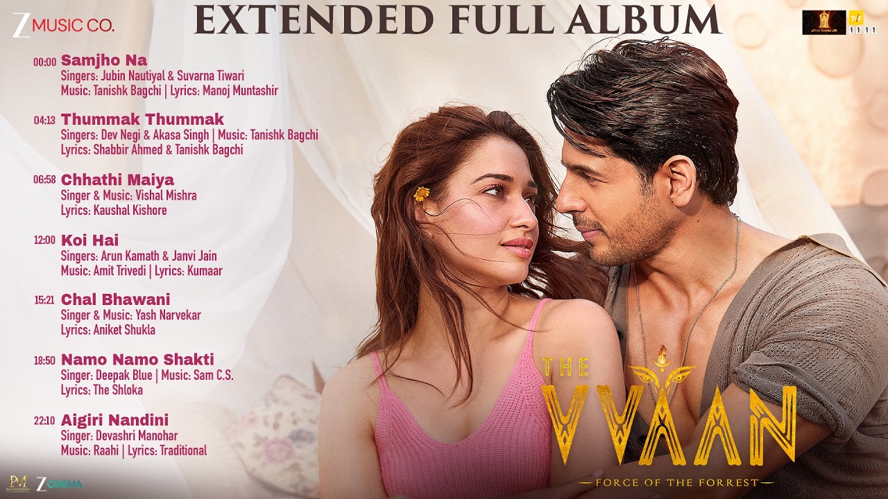 The Vvaan - Extended Full Album | Sidharth Malhotra & Tamannaah