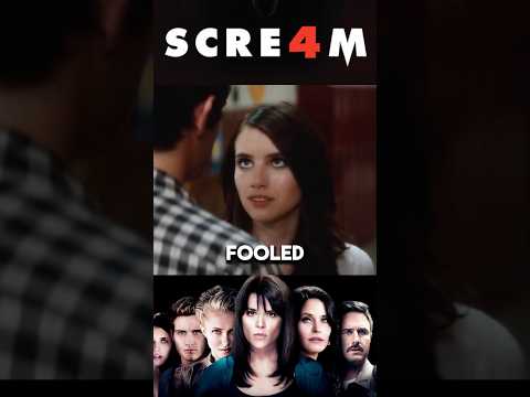 Jill tricked you in Scream 4 #scream #thriller #movieclips #factshorts