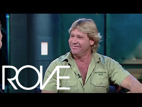 Steve Irwin Teaches Rove How To Take Down A Croc | Interviews (2002) | ROVE